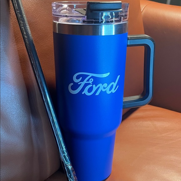 Ford Blue Travel Mug - Picture 3 of 5
